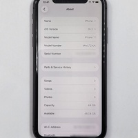 Apple iPhone 11 64GB Black 6.1" Face ID iOS 26.2