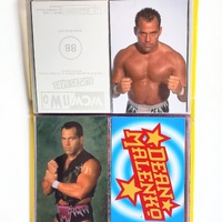 1998 Panini WCW nWo Superstars Photocard Collector Album Incomplete Wrestling Card Binder