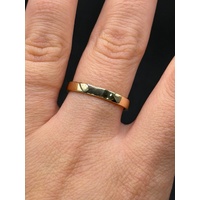 Unisex 10ct Yellow Gold Plain Wedding Band Ring