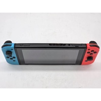 Nintendo Switch Neon Blue Red Handheld Gaming Console HAC-001 with Accessories