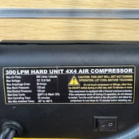 Hard Unit HUAC300 12V 300LPM 4x4 Air Compressor Tyre Inflator Heavy Duty