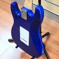 SX Standard Series Custom Handmade Electric Guitar Blue and White with Soft Case