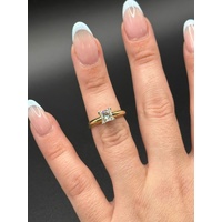 Ladies 18ct Yellow Gold Diamond Engagement Ring