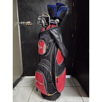 Dunlop Mixed Golf Club Set 14-Piece Irons Woods Putters Golf Bag