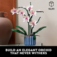 LEGO Botanical Collection Orchid 10311 Flower Plant Display Set 608 Pcs