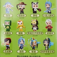 Qman Enlighten 72040 Mini World Miniwan Blind Box Action Figure Building Block