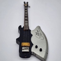 Gene Simmons KISS Signature AXE Bass Miniature Guitar 25cm 1:4 Limited 13/1000