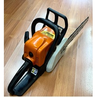 STIHL MS170 Mini Boss Petrol Chainsaw 35cm Bar with Carrying Case Cover