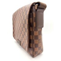 Louis Vuitton District PM N41213 Damier Ebene Crossbody Bag + COA