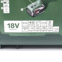 Bosch UniversalImpact 18V-60 Brushless Hammer Drill 2.5Ah Kit with Case