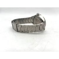 NIXON Sentry Solar Stainless Steel Silver Jasper 40mm Watch 10ATM
