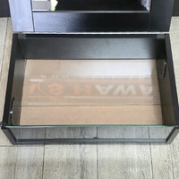Reptile One Deluxe Timber Python Hatchling Enclosure 45x29x15cm Black