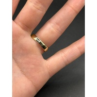 Ladies 9ct Yellow Gold Diamond Cluster Ring