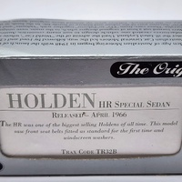 TRAX TR32B Holden HR Special Sedan 1966 Picardy Red Diecast Model