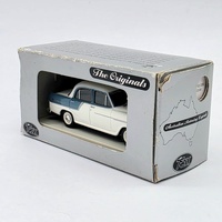 Trax Holden FC Special Sedan Indian Ivory Fountain Blue 1:78 Scale Model TR13L