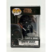 Funko Pop Star Wars Darth Vader #343 Light & Sound Vinyl Figure