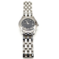 Gucci 5500L Ladies 11 Diamond Dial Swiss Quartz Stainless Steel Watch