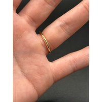 Ladies 18ct Yellow Gold Blue Sapphire & Diamond Ring