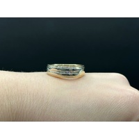 Men’s 10ct Yellow Gold Diamond Band Ring