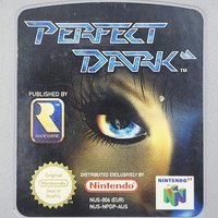 Perfect Dark Nintendo 64 N64 PAL AUS Game Complete in Box Manual