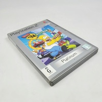 The Simpsons Hit & Run Platinum PS2 PAL Game Complete With Manual