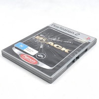 BLACK Platinum Sony PlayStation 2 PS2 PAL Game EA Complete With Manual