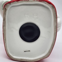 Coca-Cola Vintage 22cm Ceramic Money Box Red Piggy Bank Collectible