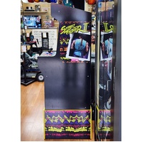 Arcade1Up Capcom Legacy Street Fighter 2 Arcade Machine with Riser