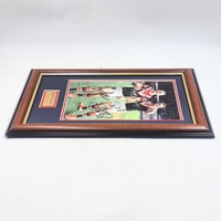 The Morris Brothers Brett Josh Morris Signed Framed Print Sydney Roosters NRL