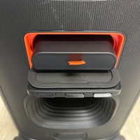 JBL PartyBox Stage 320 Portable Bluetooth Party Speaker with Sturdy Wheels
