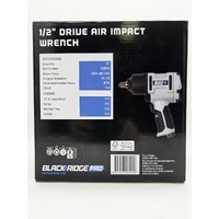 Blackridge 1/2 Inch Drive 90 PSI 678Nm Air Impact Wrench Professional RP7445