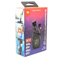 JBL Quantum Stream Wireless USB-C Clip-On Microphone 2.4GHz Black