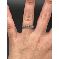 Ladies Platinum Diamond Band Ring