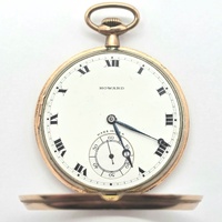 E. Howard Watch Co Keystone Extra 17 Jewel Gold Filled Antique Fob Watch