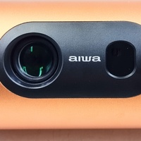 AIWA AWH11-ORG Smart LED Projector 200 ANSI WiFi Bluetooth Remote Case