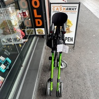 Aspire Vogue Light Seat Walker Rollator Lime 150kg Aluminium WAF705315GR