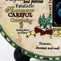 Chef's Choice Capricorn The Goat Zodiac Astrology Collector Plate