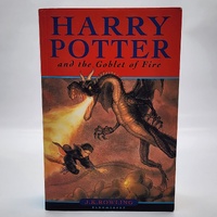 Harry Potter Goblet of Fire J.K. Rowling Bloomsbury UK Paperback 2000