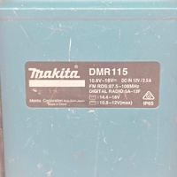 Makita DMR115 18V Cordless Portable Bluetooth Jobsite Radio Skin Only