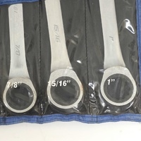 SP Tools SP10262 12Pc SAE Gear Drive Ratchet Spanner Set 0° Offset Set