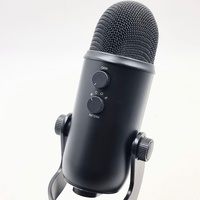 Blue Yeti A00132 USB Condenser Microphone Black 3 Capsule with Desktop Stand