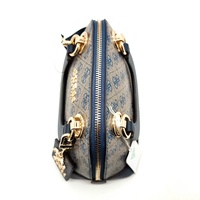 GUESS Cathleen II Midnight Logo Dome Satchel Bag Crossbody with Strap