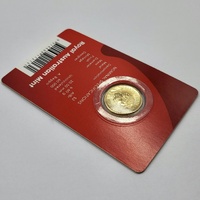 2022 $2 Red Poppy Remembrance Day C Mintmark Coloured UNC Coin Royal Australian Mint