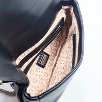 GUESS Sunset Blvd VY993419 Black Top Handle Chain Crossbody Bag