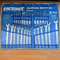 Kincrome 28 Piece Combination Spanner Set Metric Imperial K3030 Tool