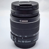 Canon EF-S 18-55mm f/3.5-5.6 IS II Zoom Lens + 58mm UV Filter and Caps