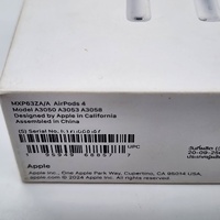 Apple AirPods 4 True Wireless In-Ear Headphones MXP63ZA/A White