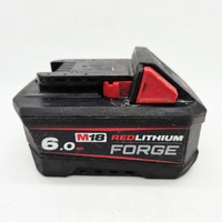 Milwaukee M18 REDLITHIUM FORGE 6.0Ah Battery M18 FB6 High Output Lithium‑Ion
