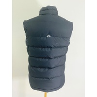Kathmandu Epiq Mens Down Vest Puffer Body Warmer Black Green Lining XS
