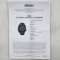 Seiko Prospex SRPK43K Night Vision Turtle Automatic Black Watch